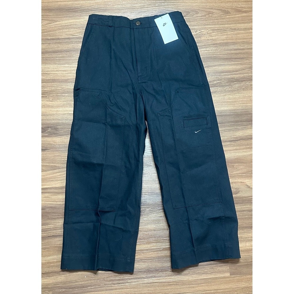 Nike Sportswear Metro Ground Big Kids Carpenter Pants Black Sz L (FY8047-010)